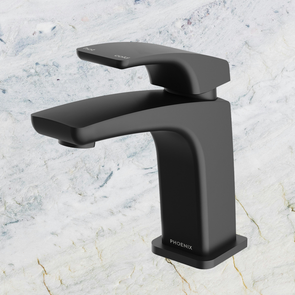 Phoenix Rush Basin Mixer Matte Black