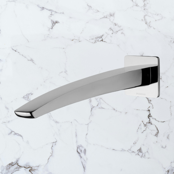 Phoenix Rush Wall Basin Outlet 280mm Chrome