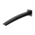 Phoenix Rush Wall Bath Outlet 280mm Matte Black