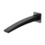 Phoenix Rush Wall Basin Outlet 230mm Matte Black