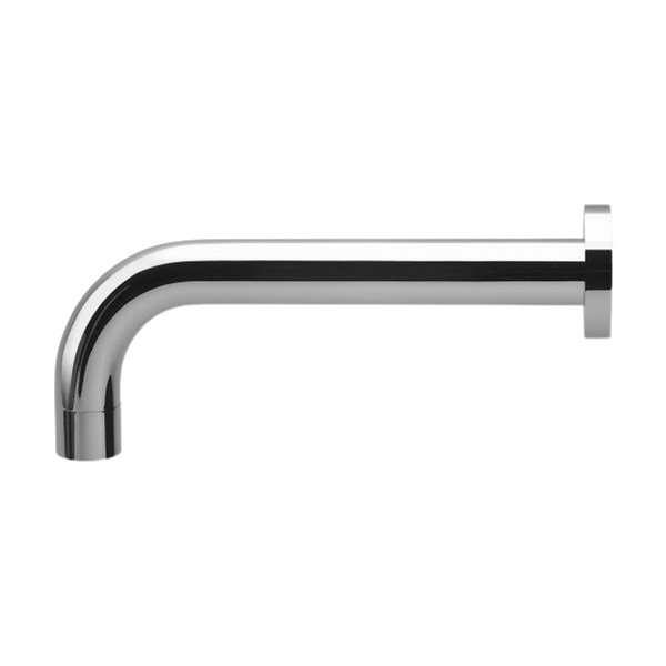 Phoenix Vivid Wall Basin Outlet 200mm Curved Chrome