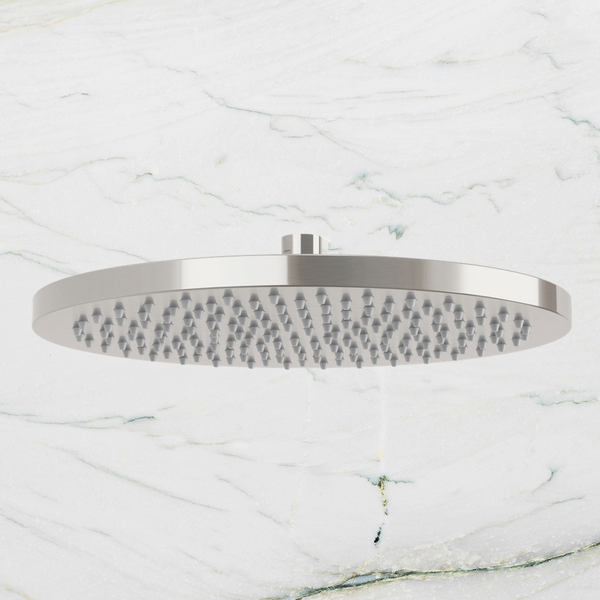 Phoenix Vivid Shower Rose 300mm Round Brushed Nickel