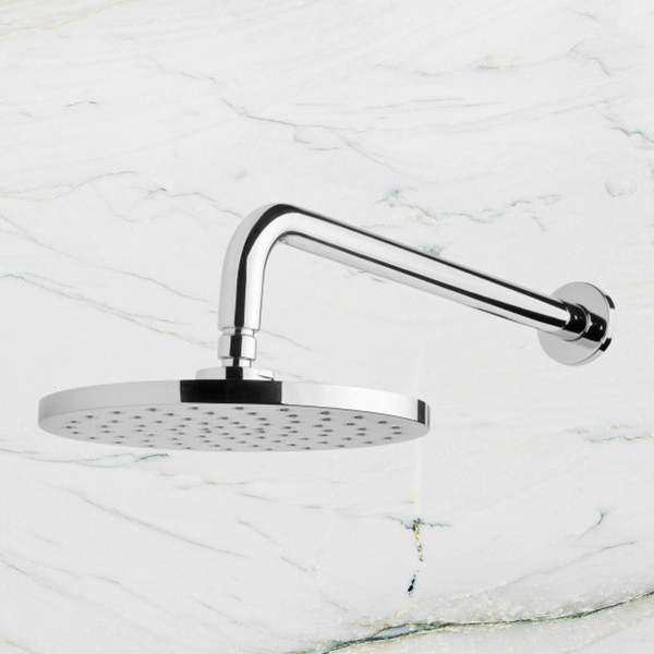 Phoenix Vivid Shower Arm 400mm & 230mm Round Rose Chrome