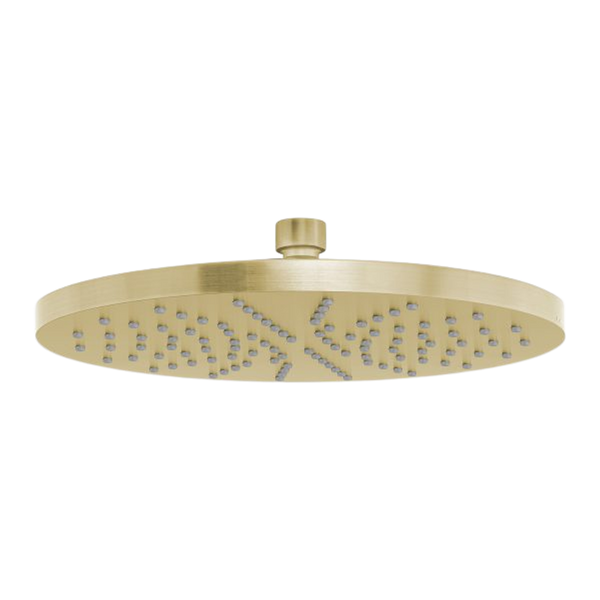 Phoenix Vivid Shower Rose 230mm Round Brushed Gold