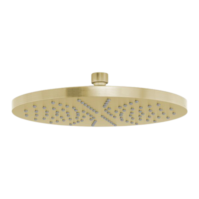 Phoenix Vivid Shower Rose 230mm Round Brushed Gold