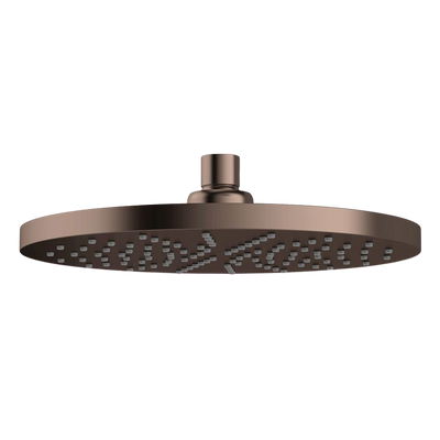 Phoenix Vivid Shower Rose 230mm Round Brushed Bronze