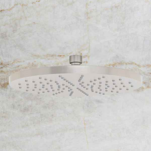Phoenix Vivid Shower Rose 230mm Round Brushed Nickel