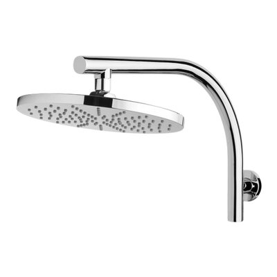 Phoenix Vivid High-Rise Shower Arm & 230mm Round Rose Chrome