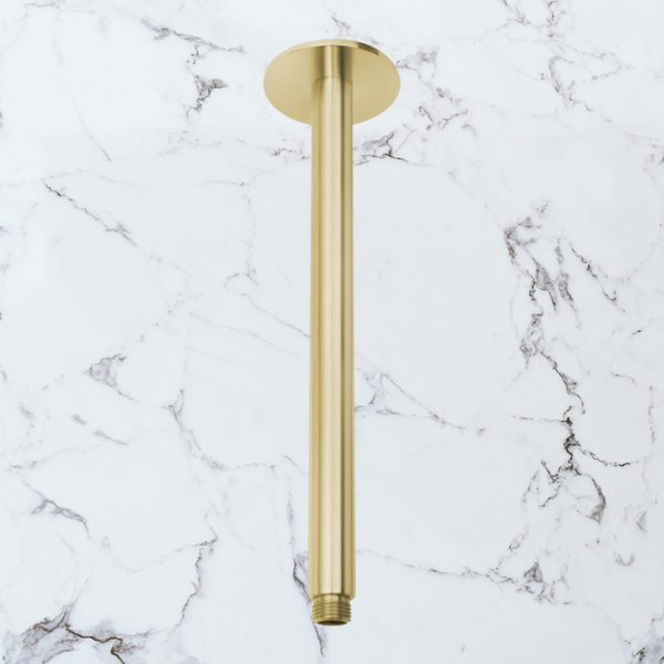 Phoenix Vivid Ceiling Arm 300mm Brushed Gold