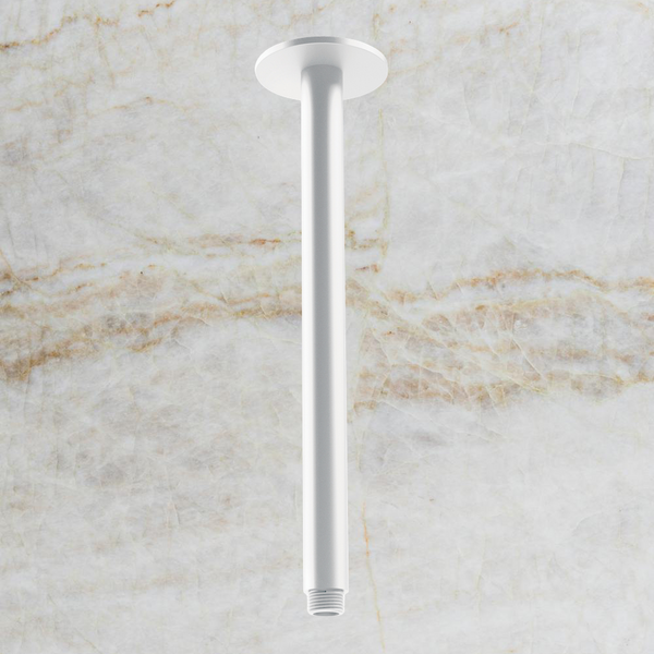 Phoenix Vivid Ceiling Arm 300mm Matte White