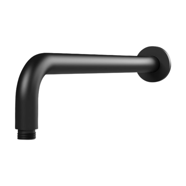Phoenix Vivid Shower Arm 400mm Round Matte Black