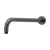 Phoenix Vivid Shower Arm 400mm Round Brushed Carbon