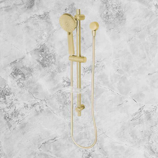 Phoenix Vivid Rail Shower Brushed Gold
