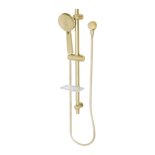 Phoenix Vivid Rail Shower Brushed Gold
