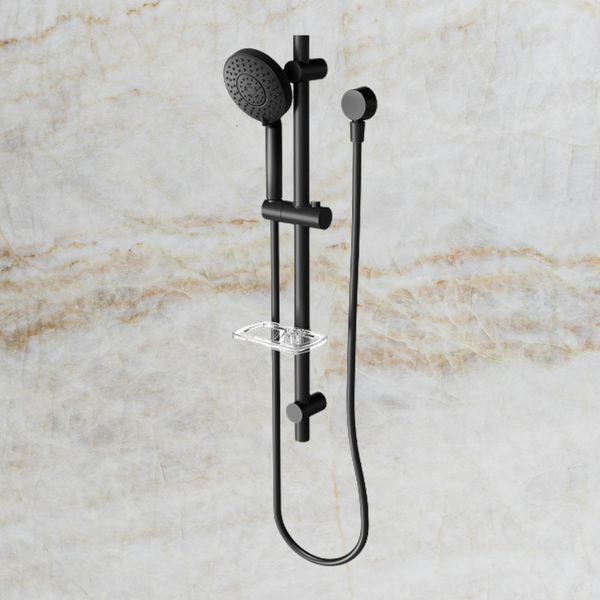 Phoenix Vivid Rail Shower Matte Black