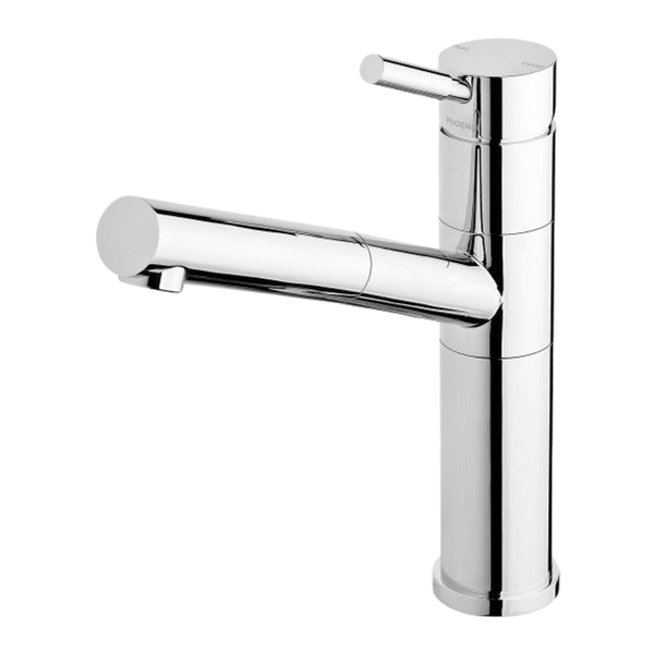 Phoenix Vivid Premium Pull Out Sink Mixer Chrome