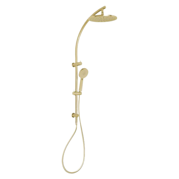 Phoenix Vivid Twin Shower Brushed Gold