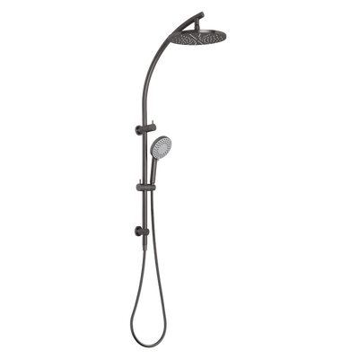 Phoenix Vivid Twin Shower Brushed Carbon