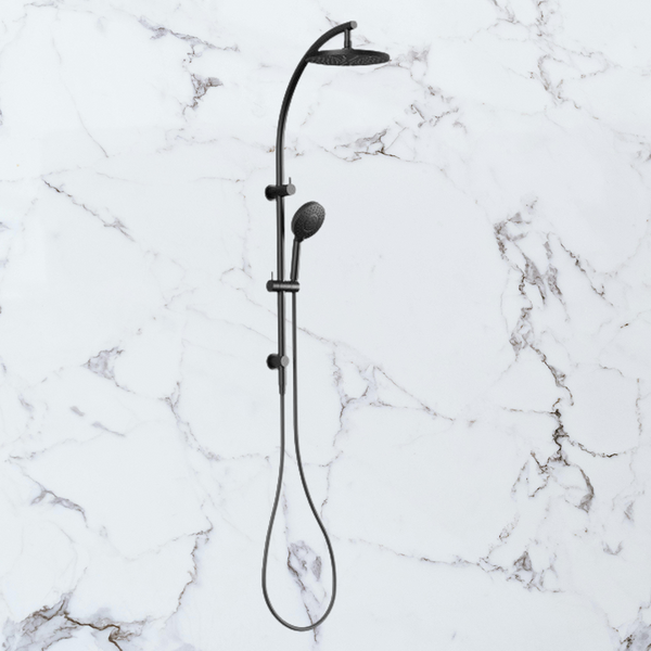 Phoenix Vivid Twin Shower Matte Black