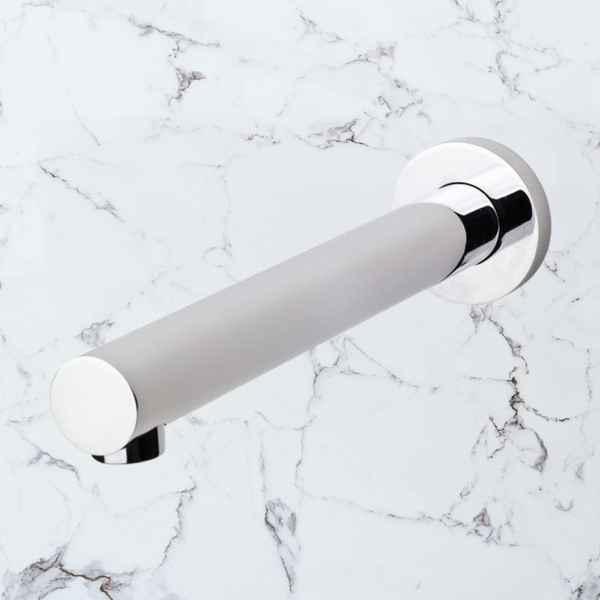 Phoenix Vivid Wall Bath Outlet 200mm Chrome