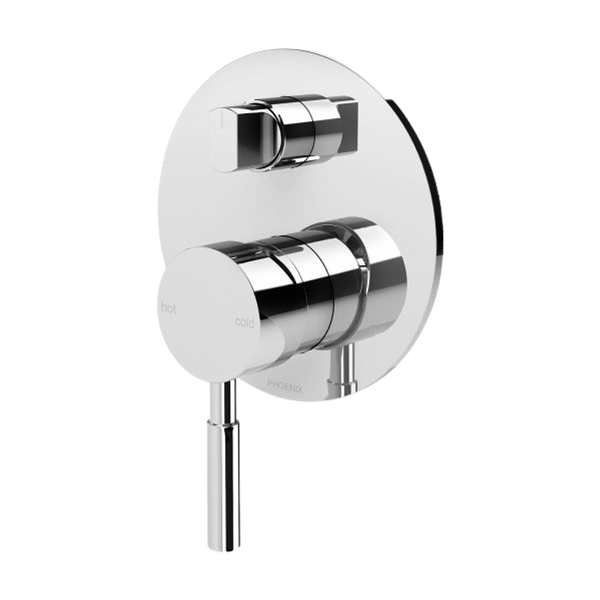 Phoenix Vivid Shower / Bath Diverter Mixer Chrome