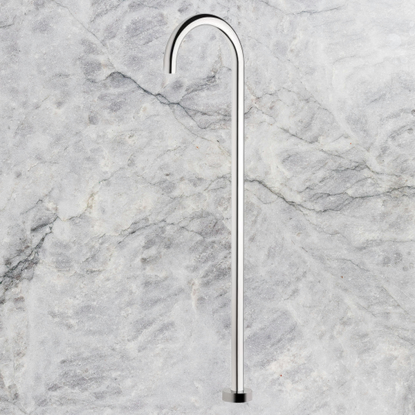 Phoenix Vivid Floor Mounted Bath Outlet 940mm Chrome