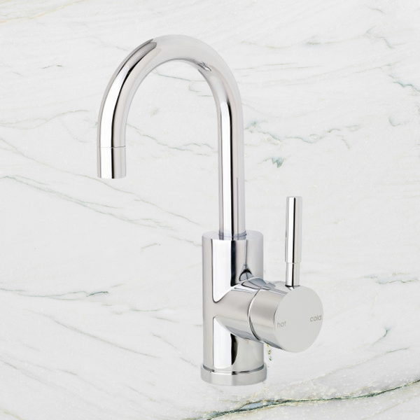 Phoenix Vivid Basin Mixer 120mm Gooseneck Chrome