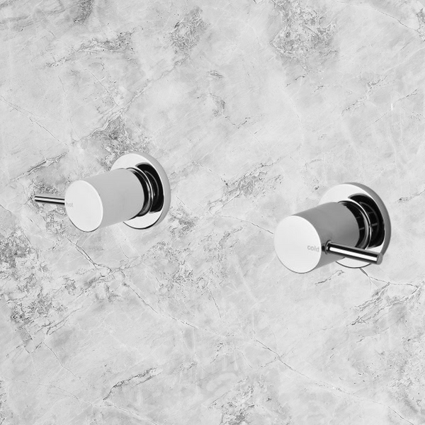 Phoenix Vivid Pin Lever Wall Top Assemblies 15mm Extended Spindles Lead Free Chrome