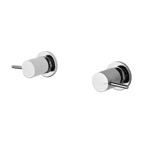 Phoenix Vivid Pin Lever Wall Top Assemblies 15mm Extended Spindles Lead Free Chrome