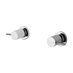 Phoenix Vivid Pin Lever Wall Top Assemblies 15mm Extended Spindles Lead Free Chrome
