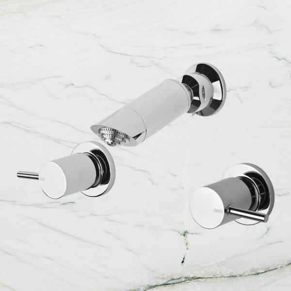 Phoenix Vivid Pin Lever Shower Set 15mm Extended Spindles Chrome