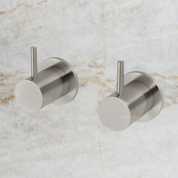 Phoenix Vivid Slimline Wall Top Assemblies Lead Free Brushed Nickel