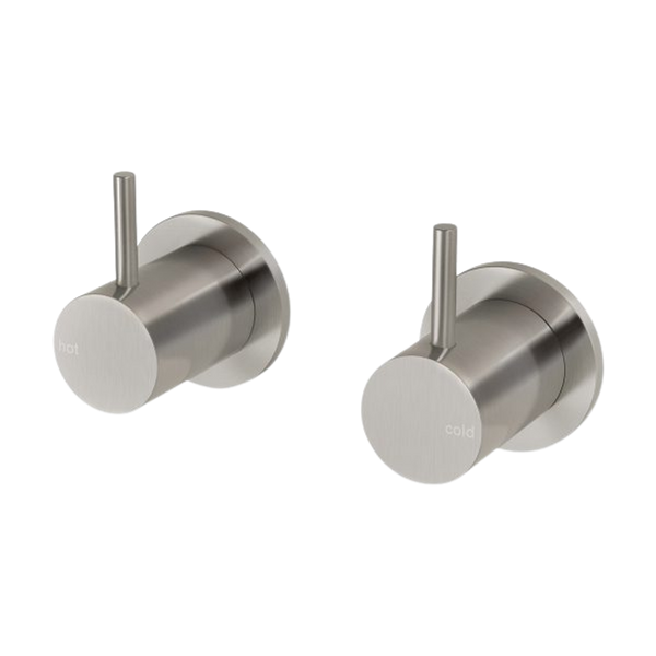 Phoenix Vivid Slimline Wall Top Assemblies Lead Free Brushed Nickel