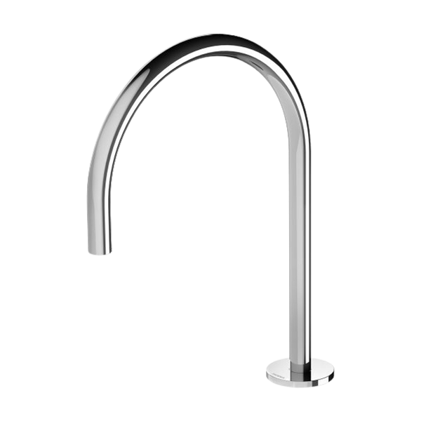 Phoenix Vivid Slimline Hob Sink Outlet 220mm Gooseneck Chrome