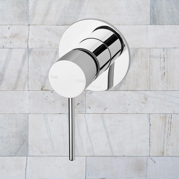 Phoenix Vivid Slimline SwitchMix Shower / Wall Mixer Fit-Off Kit Chrome Lead Free