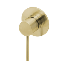 Phoenix Vivid Slimline SwitchMix Shower / Wall Mixer Brushed Gold (Fit-Off Kit) Lead Free