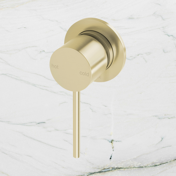 Phoenix Vivid Slimline SwitchMix Shower/Wall Mixer 60mm Backplate (Fit-Off Kit) Brushed Gold