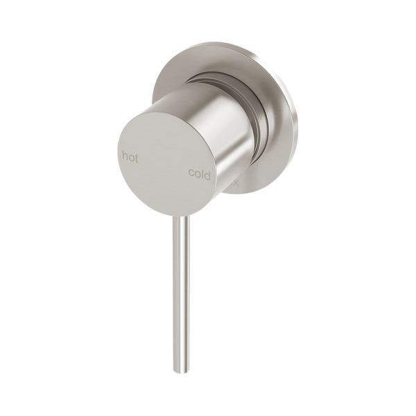 Phoenix Vivid Slimline SwitchMix Shower / Wall Mixer 60mm Backplate (Fit-Off Kit Only) Lead Free Brushed Nickel