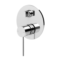 Phoenix Vivid Slimline SwitchMix Shower / Bath Diverter Mixer (Fit-Off Kit Only) Lead Free Chrome