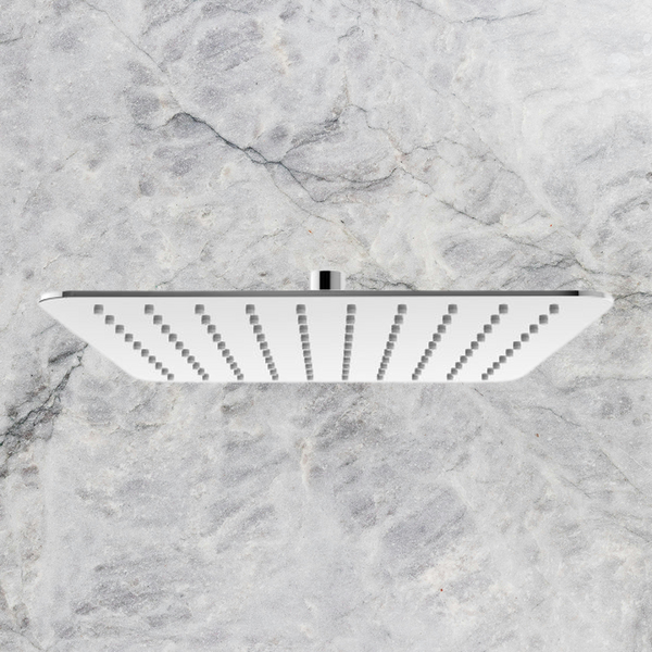 Phoenix Vivid Slimline Shower Rose 300mm Square Stainless Steel