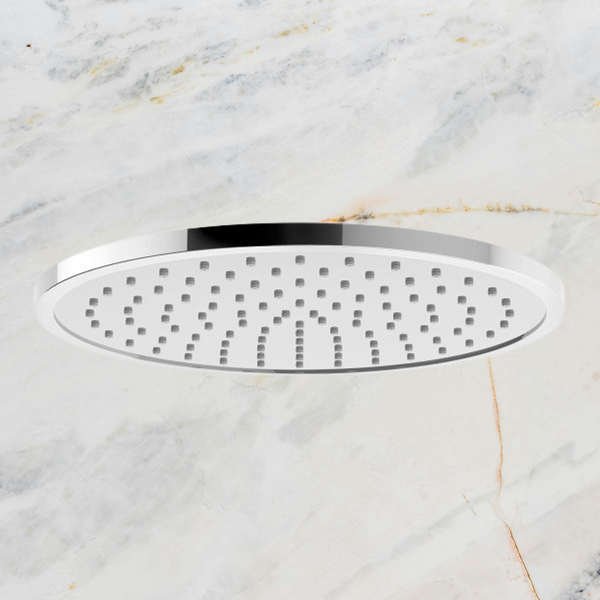 Phoenix Vivid Slimline Flush Mount Ceiling Shower 300mm Round Chrome