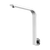 Phoenix Vivid Slimline High-Rise Shower Arm Round Plate Chrome