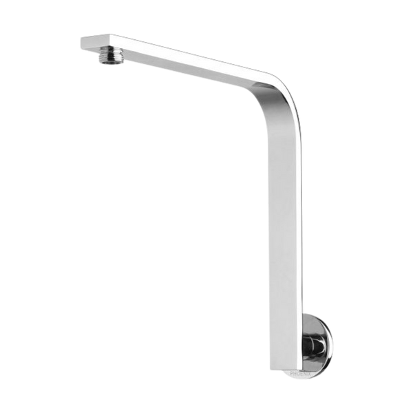 Phoenix Vivid Slimline High-Rise Shower Arm Round Plate Chrome
