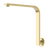 Phoenix Vivid Slimline High-Rise Shower Arm Round Plate Brushed Gold