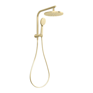 Phoenix Vivid Slimline Compact Twin Shower Brushed Gold