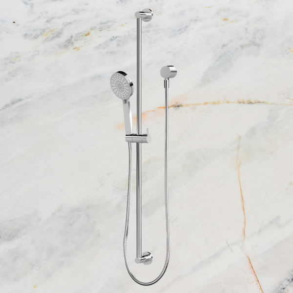 Phoenix Vivid Slimline Extended Rail Shower Chrome