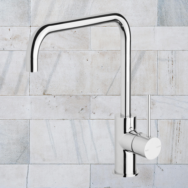 Phoenix Vivid Slimline Sink Mixer 220mm Squareline Chrome
