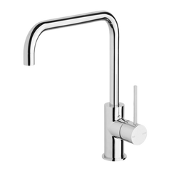 Phoenix Vivid Slimline Sink Mixer 220mm Squareline Lead Free Chrome