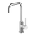 Phoenix Vivid Slimline Sink Mixer 160mm Squareline Chrome