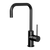 Phoenix Vivid Slimline Sink Mixer 160mm Squareline Matte Black